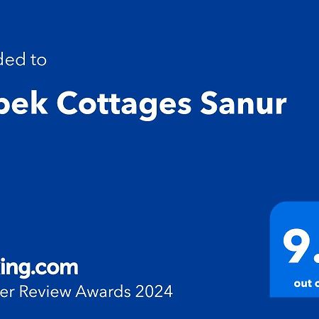 Bebek Cottages Sanur Eksteriør billede